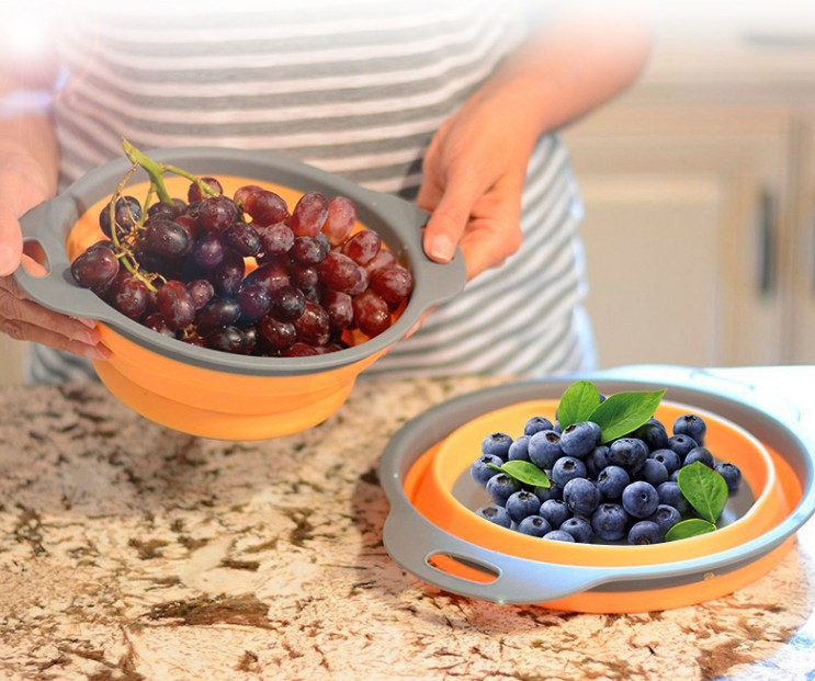 Durszlak Składany Silikonowy - obrazek 5