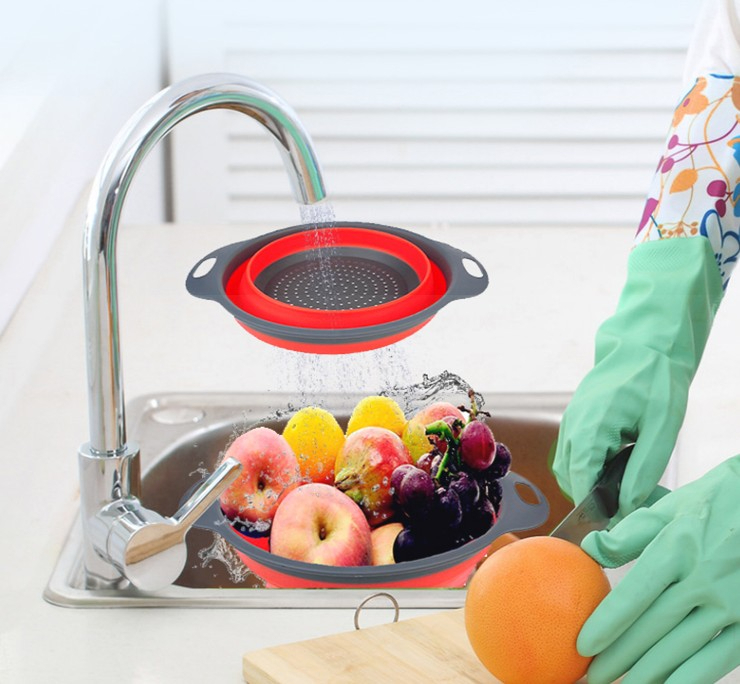 Durszlak Składany Silikonowy - obrazek 2