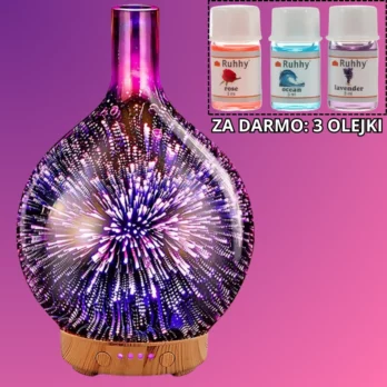 GalaxyDifuse – Ultradźwiękowy nawilżacz powietrza świecący