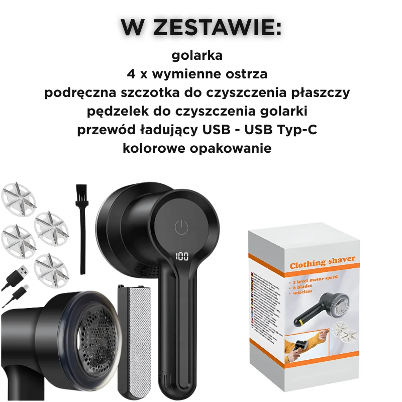 SmoothBlades PRO - Golarka do ubrań - obrazek 7