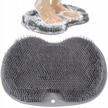 Masuj i myj – Silikonowa mata do stóp