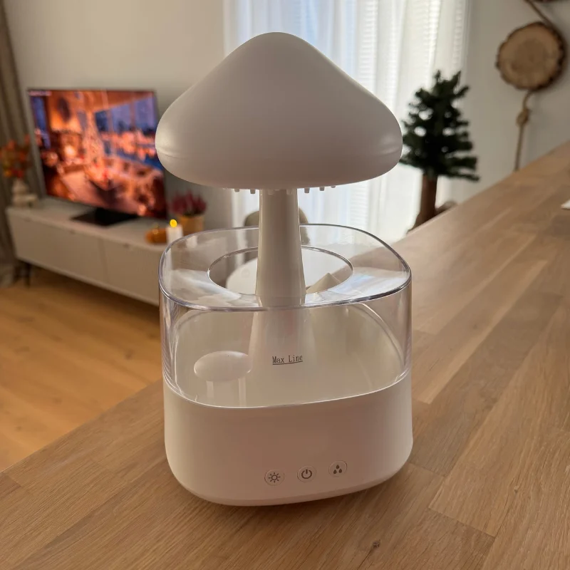 NocnyGrzybek - Nawilżacz powietrza z lampką nocną - obrazek 3